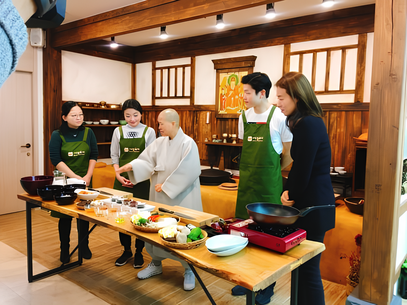 Seoul: Oriental Medicine&Fruit Market, Optional Temple Vegan Cooking Class